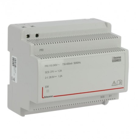 E56 BTCINO ALIMENTATORE SCS MYHOME 1.2A