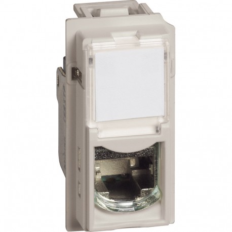 KM4279C6F BTCINO LN-BASE RJ45 CAT6 FTP 1M SABBIA