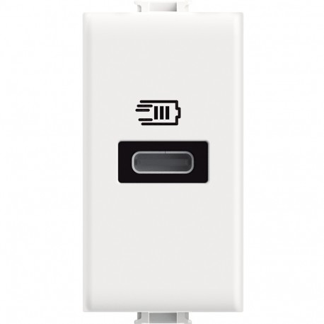 AM4192C BTCINO MX-BASE USB C 3A/5V 1M BLAN