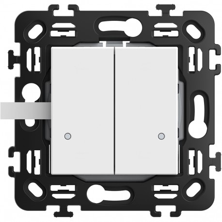 RW4003DCW BTCINO CLwN-DOB COMMAND. WL ILUM. White