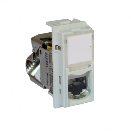 KW4279C6AS BTCINO LN-BASE RJ45 CAT6A STP 1M BLAN