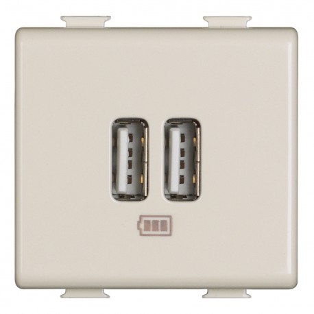 A5285C2 BTCINO МХ-БАЗА USB НА ЦИЛИНДР 2400MA/5В 2М МАРФ