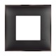 R4802BH BTCINO CL-PLACA 2M NÍQUEL NEGRO