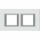HA4802M2HVKA BTCINO AX-PLACA 2X2M HOR KRISTALL