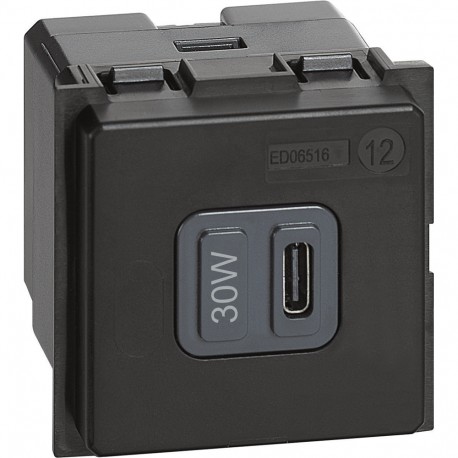 K4288C2 BTCINO LN-BASE USB TIPO-C 3A 30W 2M