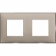 R4802M2CS BTCINO CL-PLATE 2X2M АТЛАСНЫЙ КРЕМ.