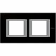 HA4802M2HVNN BTCINO AX-PLAQUE DE 2X2 HOR CRISTAL AC