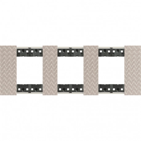 KA4802M3MM BTCINO LN-PLACA 2X3M OPTIK