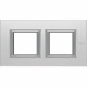 HA4802M2HVSA BTCINO AX-PLACA 2X2M HOR VIDRO ESP
