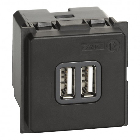 K4285C2 BTCINO LN-БАЗА USBA+A 3.0A/5V 2M