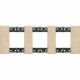 KA4802M3ZW BTCINO PLAQUE LN 2X3M OR