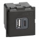K4287C2 BTCINO LN-BASE USBA+C 3.0A/5V 2M