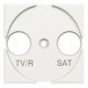 HD4204 BTCINO AX-FRONT TV-R 2M WHITE