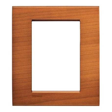 LNA4826LCA BTCINO LL-PLAQUE DE RECOUVREMENT 3+3M CERISIER AMÉRICAIN