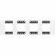 KA4802M4KW BTCINO LN-PLACA 2X4M BLANCO