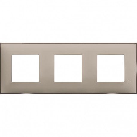 R4802M3CS BTCINO CL-PLATE 2X3M CRÈME SATINÉE.