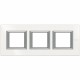 HA4802M3HHD BTCINO AX-PLAQUE DE 2X3M) HOR BLANC AXOL