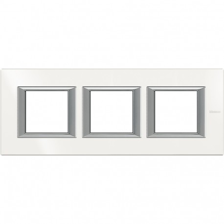 HA4802M3HHD BTCINO AX-PLACA 2X3M HOR BRANCO AXOL