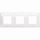 R4802M3RW BTCINO PLACA CL 2X3M BRANCA