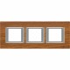 HA4802M3HLTK BTCINO AX-PLAQUE DE 2X3M) HOR BOIS TEKA