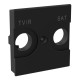 RG4212 BTCINO CL-FRONTAL TV/R-SAT 2M DARK