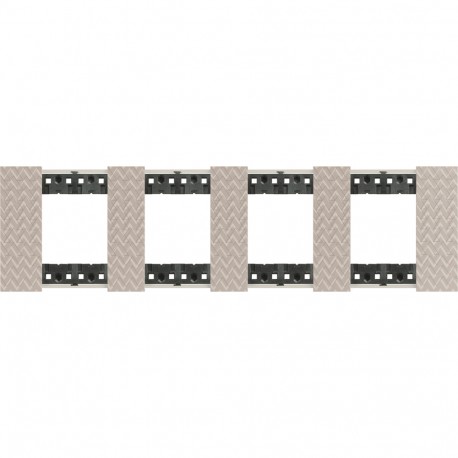KA4802M4MM BTCINO LN-PLATE 2X4M OPTIK