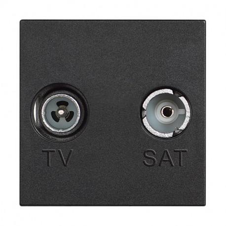 RG4217M2P10 BTCINO CL-BASE TV/R-SAT FINAL 2M ESCURO