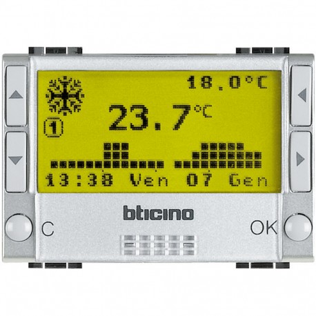 NT4451 BTCINO LL-CRONOTERMO 2X1,5V 3M TECH
