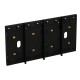 KG8104 BTCINO LNMH ELECT FRAME 4 M DARK