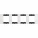 KA4802M4MW BTCINO LN-ПЛАТА 2X4M ПИКСЕЛЕЙ