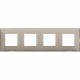 R4802M4CS BTCINO CREME DE CETIM CL-PLATE 2X4M.