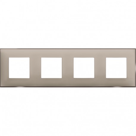 R4802M4CS BTCINO CL-PLATE 2X4M SATIN CREAM.