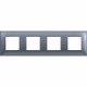 R4802M4LM BTCINO CL-PLATE 2X4M BLUE MET.