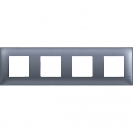 R4802M4LM BTCINO CL-PLATE 2X4M BLUE MET.