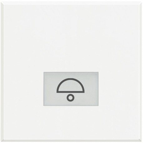 HD4921M2LD BTCINO AX-KEY ILUM TIMB 2M WHITE