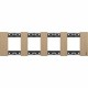 KA4802M4LM BTCINO PLACA DE LN 2X4M CARVALHO