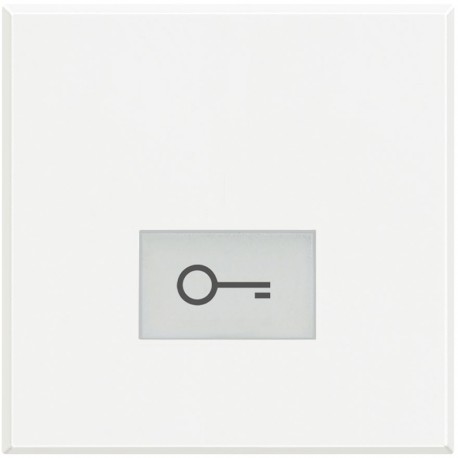 HD4921M2LF BTCINO AX-CHIAVE ILUM TASTO 2M BIANCO
