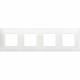 R4802M4RW BTCINO PLACA CL 2X4M BRANCA