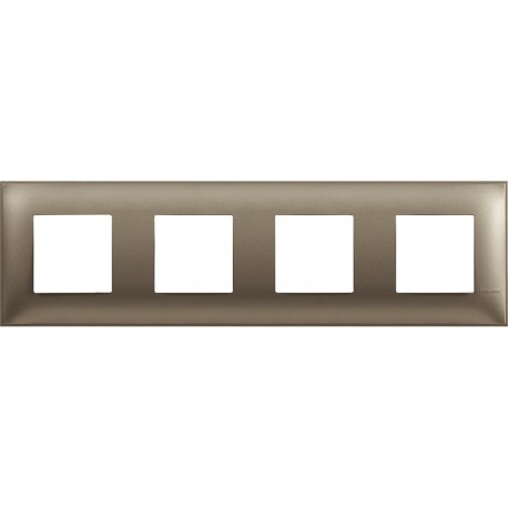 R4802M4TM BTCINO CL-PLACA 2X4M TITANIO MET.
