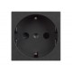 RG4141P BTCINO CL-BASE 2P+T 16A/230V 2M ESCURO
