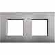 LNE4802M2NK BTCINO LL-PLATE LUFT 2X2M NICKEL
