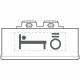 NT4915SETBL BTCINO LL-SET LUZ CAMA TECH