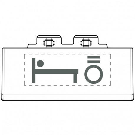 NT4915SETBL BTCINO LL-SET LUZ CAMA TECH