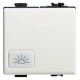 AM5005M2AD BTCINO MX-PULS IL CAMP 1P 10A 2M BRANCO.