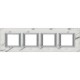 HA4802M4HRMC BTCINO AX-PLACA 2X4M HOR MARMOL CARR