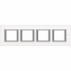 HA4802M4HVBB BTCINO AX-PLATTE 2X4M HOR CRYSTAL WHITE
