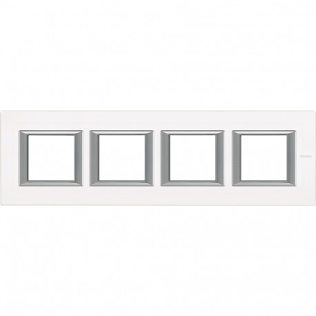 HA4802M4HVBB BTCINO AX-PLATTE 2X4M HOR CRYSTAL WHITE