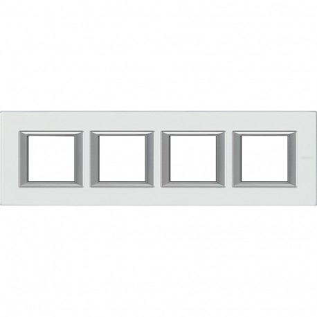 HA4802M4HVKA BTCINO AX-PLAQUE 2X4M HOR KRISTALL