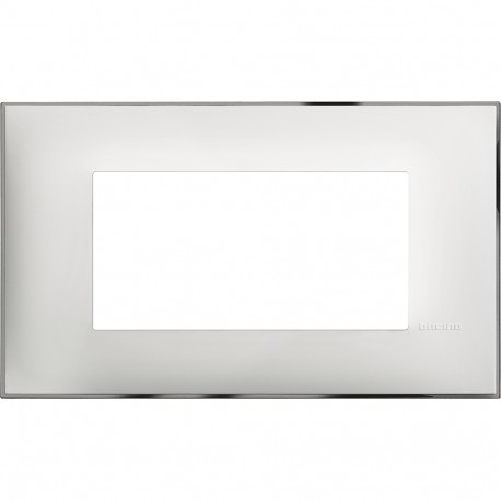 R4804WR BTCINO CL-PLACA 4M BLANCO CROMO