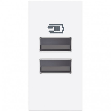 RW4191AA BTCINO CL-BASE USB A+A 3A/5V 1M BLAN
